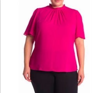 Tahari Split Neck Blouse 👚